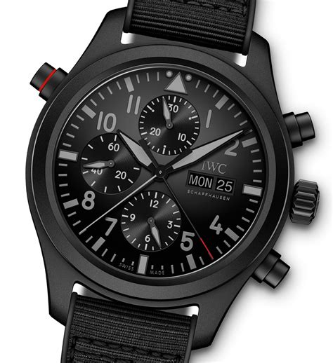 iwc pilot double chronograph top gun|iwc schaffhausen top gun price.